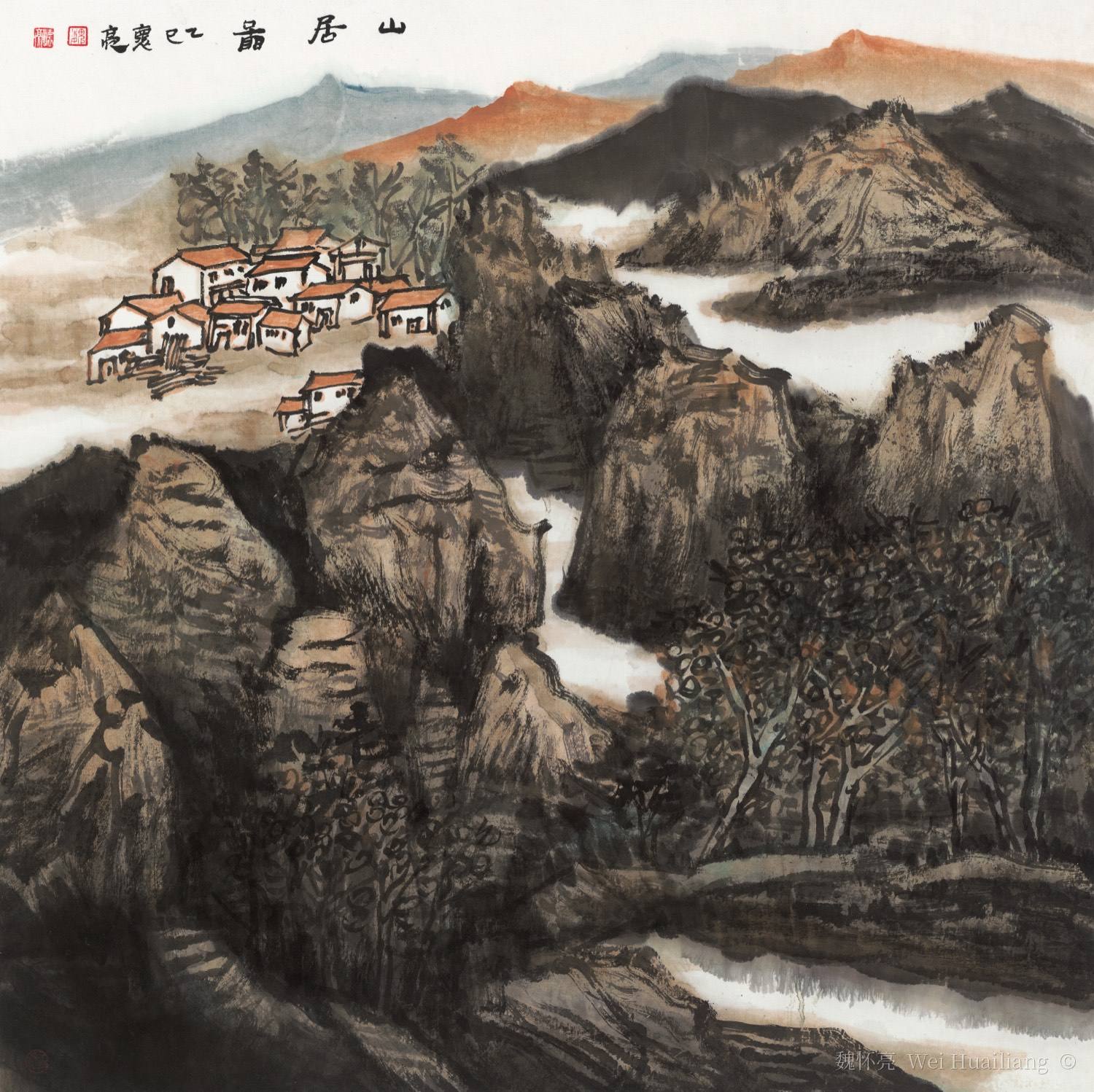 Dwelling in the Mountains 山居图